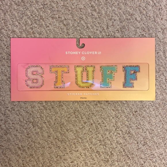 NWT Stoney Clover Lane x Target cosmetic bag and patches set - Picture 7 of 10